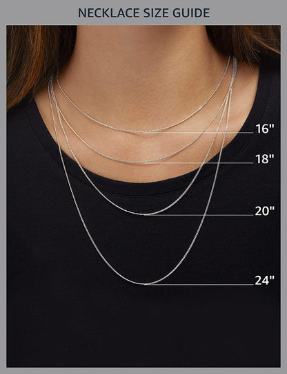 Collection Platinum Plated Sterling Silver Infinite Elements Cubic Zirconia Initial Pendant Necklace, 18"