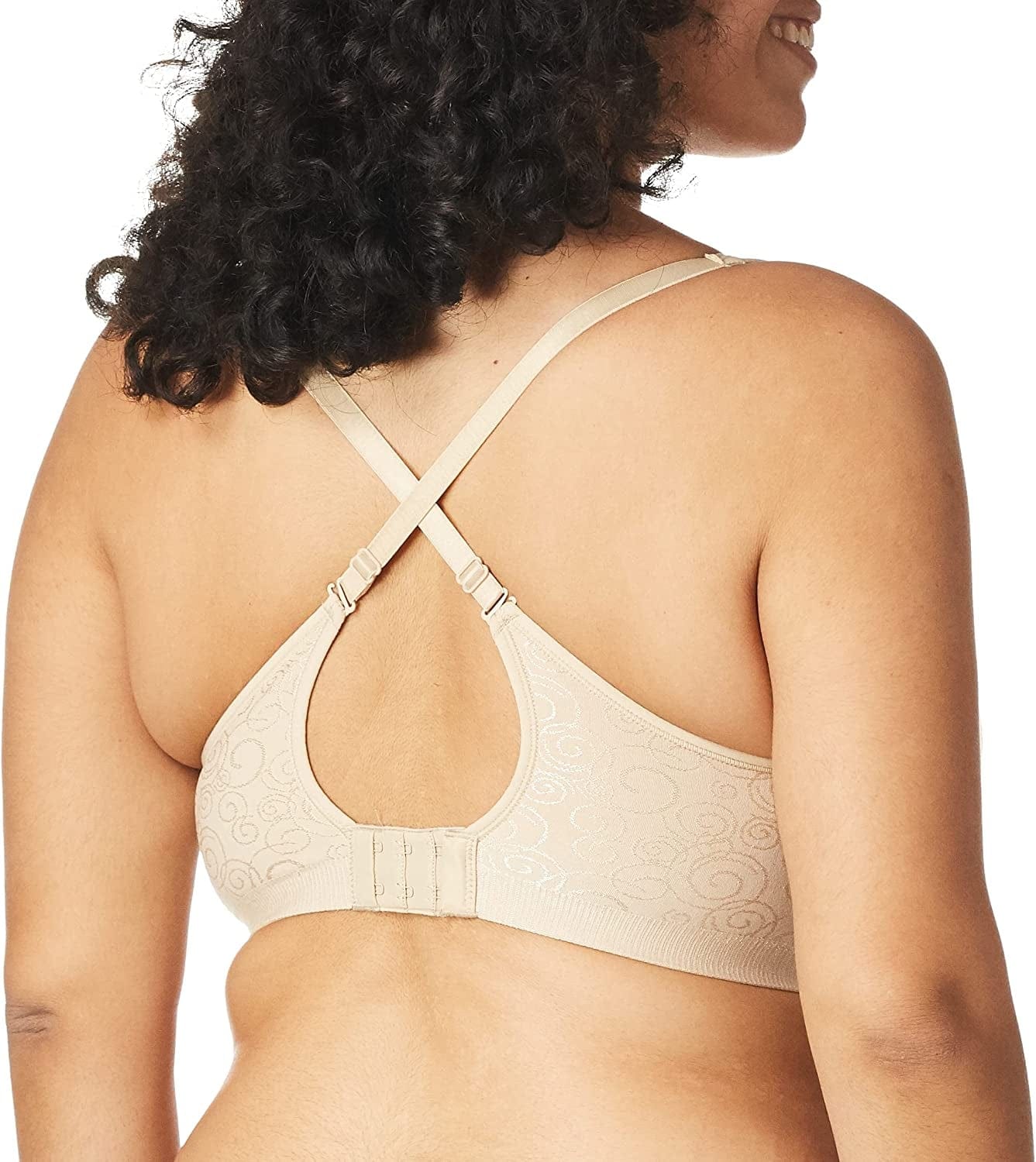 Comfort Revolution Wireless Bra, Full-Coverage Wirefree Bra, Wireless Everyday Bra with Cool Comfort Fabric
