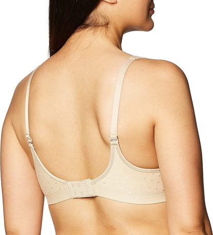 Comfort Revolution Wireless Bra, Full-Coverage Wirefree Bra, Wireless Everyday Bra with Cool Comfort Fabric