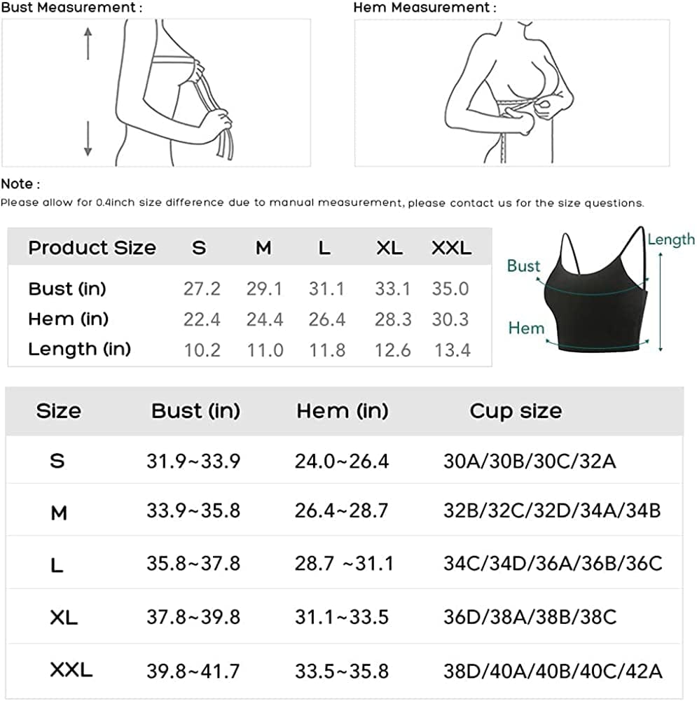 Cross Back Sports Bras for Women - Padded Seamless Black Sports Bra for Yoga Gym Workout Fitness