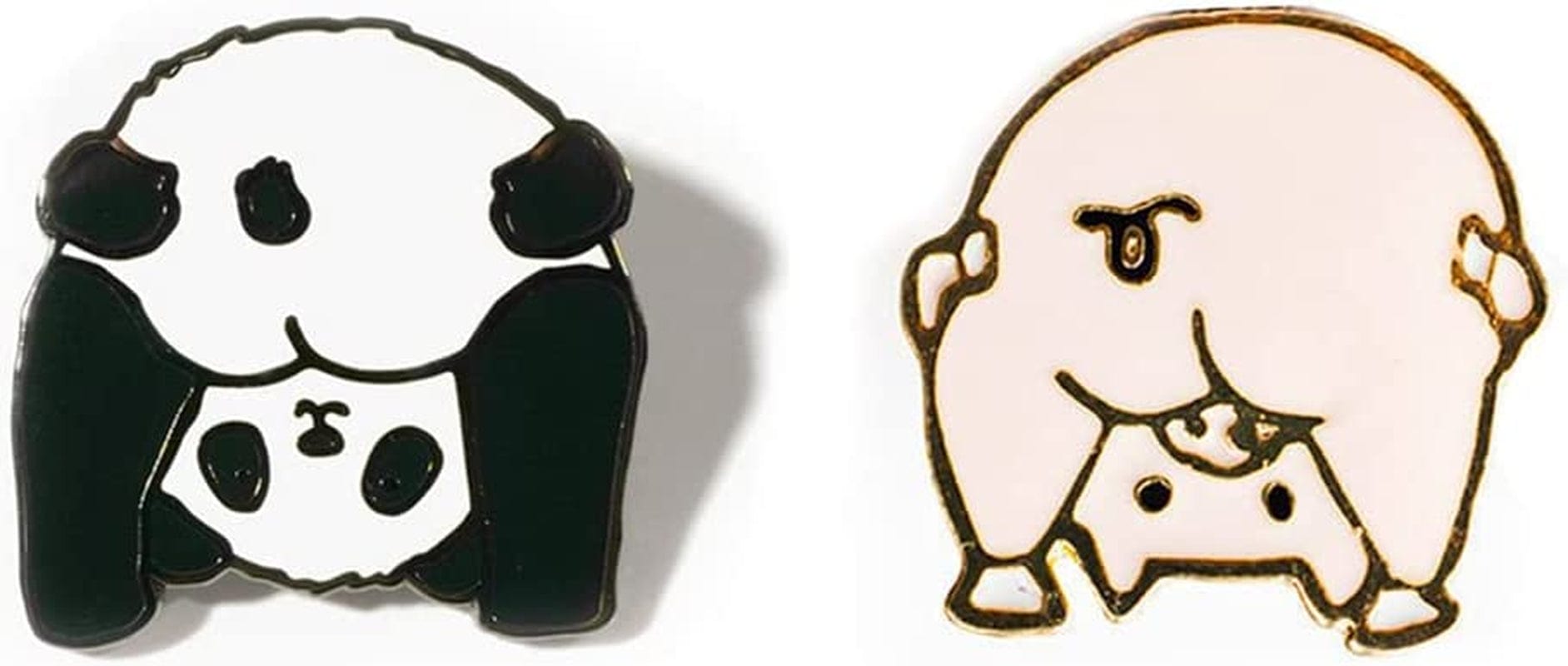Cute Cartoon Panda Enamel Pins Chinese Style Panda Brooch Pins for Backpack Lapel Clothes Accessories Gifts Birthday Gifts Japanese Style