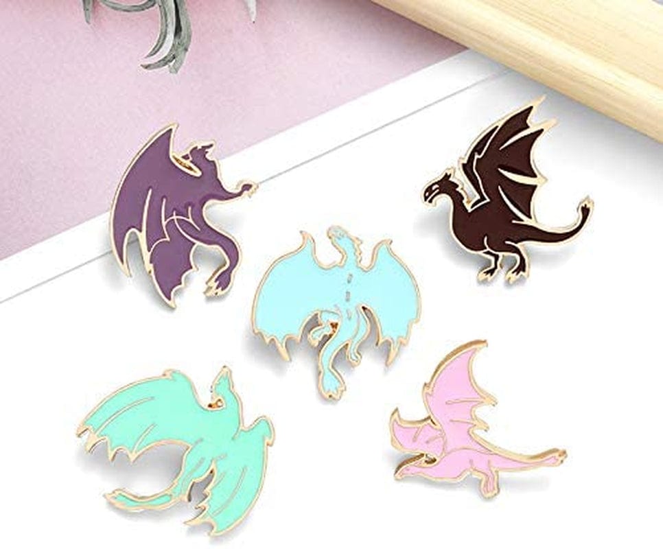 Cute Enamel Pin Set Lapel Pins Brooches Cartoon Brooch Badge Pins for Clothes Bags Backpack for Women
