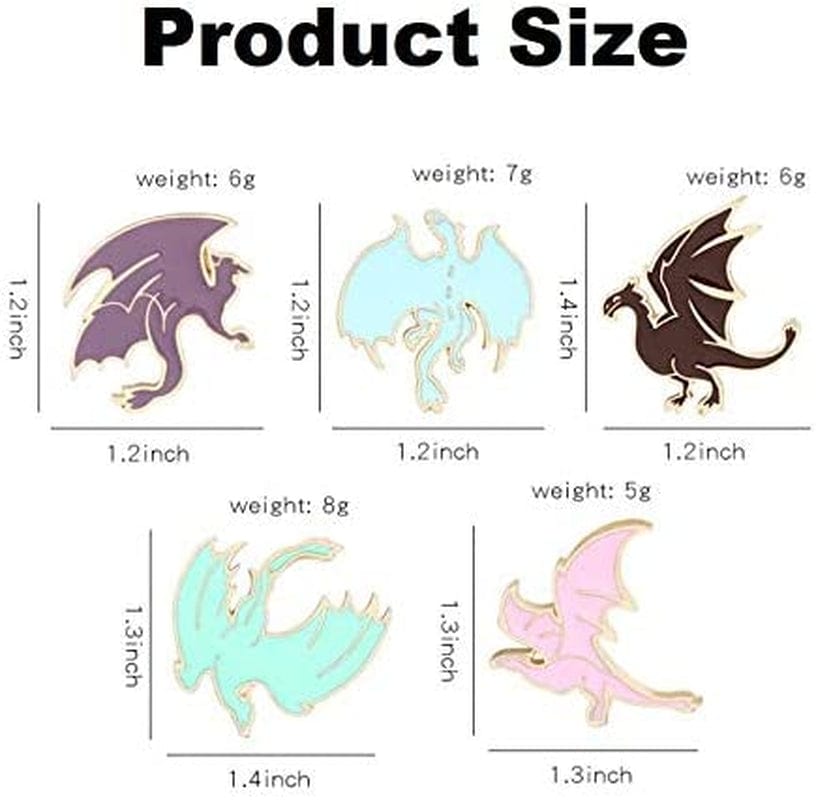 Cute Enamel Pin Set Lapel Pins Brooches Cartoon Brooch Badge Pins for Clothes Bags Backpack for Women