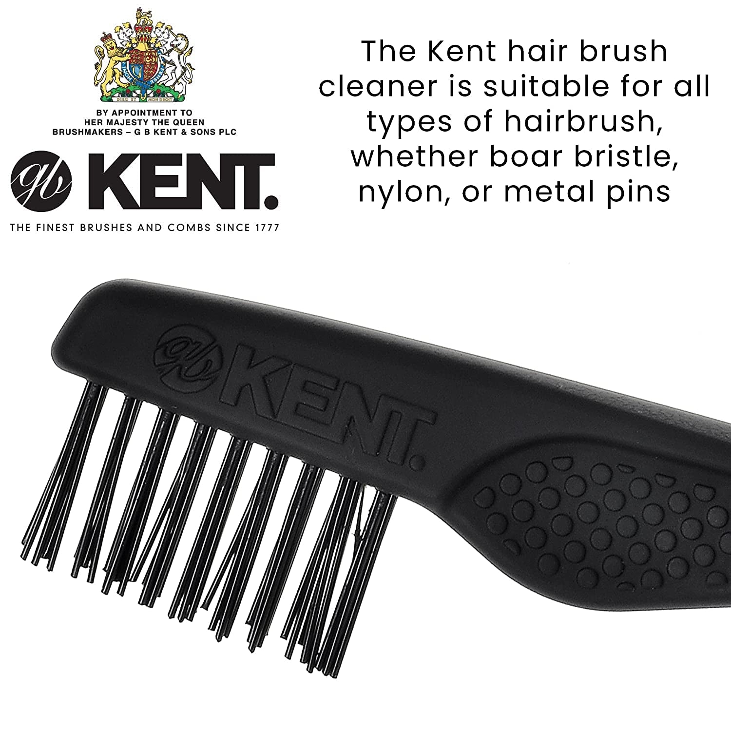 Kent MC4 Finest Men'S Hair Brush and Facial Brush for Beard Care. Exfoliating Natural Boar Bristle Brush + Kent LPC3 Hair Brush Cleaner. Best Hair Care Kit for Men Health & Beauty > Personal Care > Hair Care KENT   