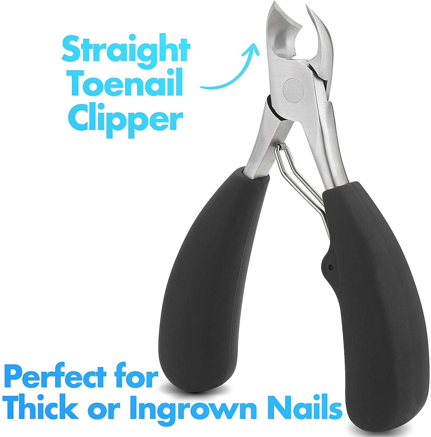 Precision Toenail Clipper Tool - Premium Ingrown Toenail Cuticle Remover Trimmer and Thick Toenails Nipper, Surgical Grade Stainless Steel Nail Foot Treatment for Grooming Nail Care, Pedicure Tools Health & Beauty > Personal Care > Foot Care MEDca   