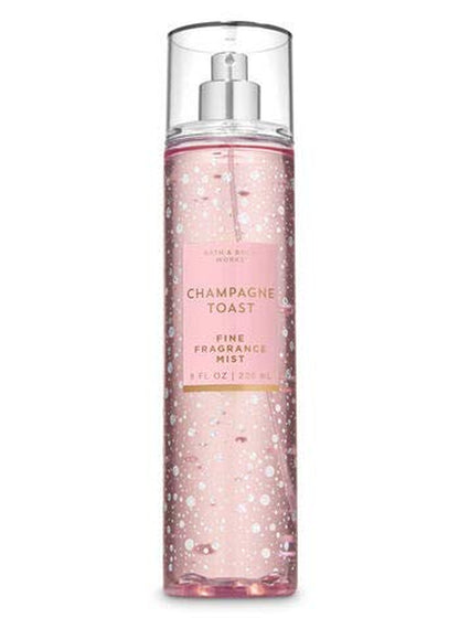 Bath and Body Works - Champagne Toast - 3 Pc. Gift Set - Moisturizing Body Wash, Fine Fragrance Mist and Ultra Shea Body Cream - (2019 Edition) Health & Beauty > Personal Care > Cosmetics > Bath & Body Bath and Body Works   