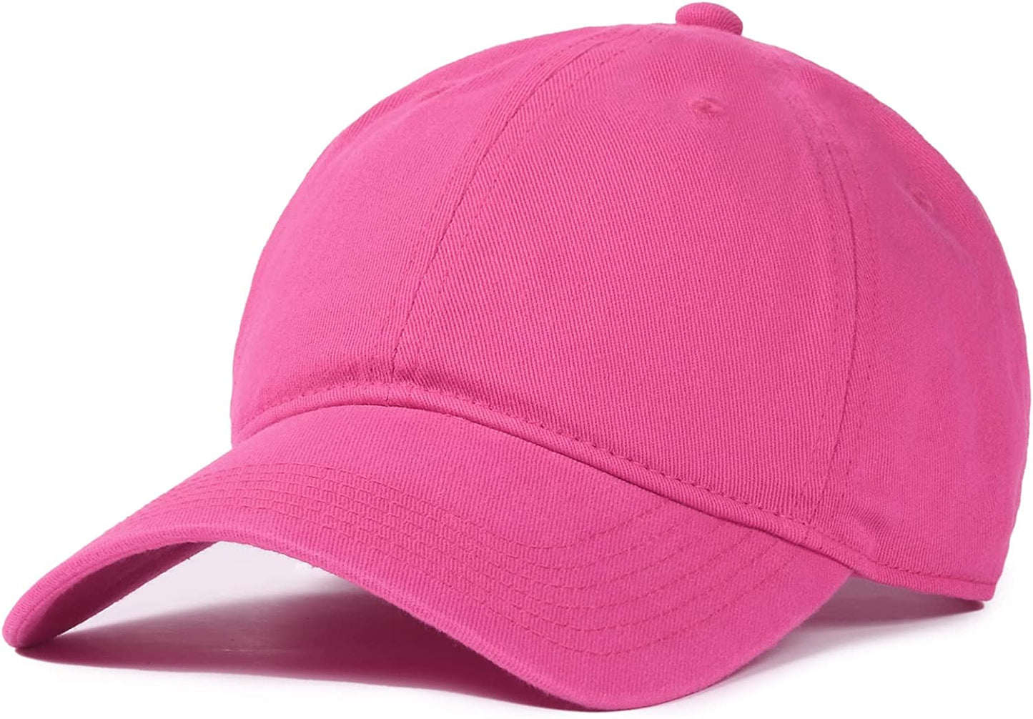 Men and Women Vintage Washed Distressed Cotton Baseball Cap Plain Blank Adjustable Classic Baseball Hat Cap Apparel & Accessories > Clothing Accessories > Hats KYLIE MAX   