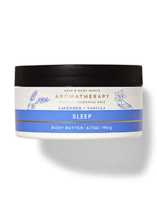 Bath and Body Works Aromatherapy Body Butter - SLEEP - 6.7 Oz (Vanilla Lavender) Health & Beauty > Personal Care > Cosmetics > Bath & Body Bath & Body Works   