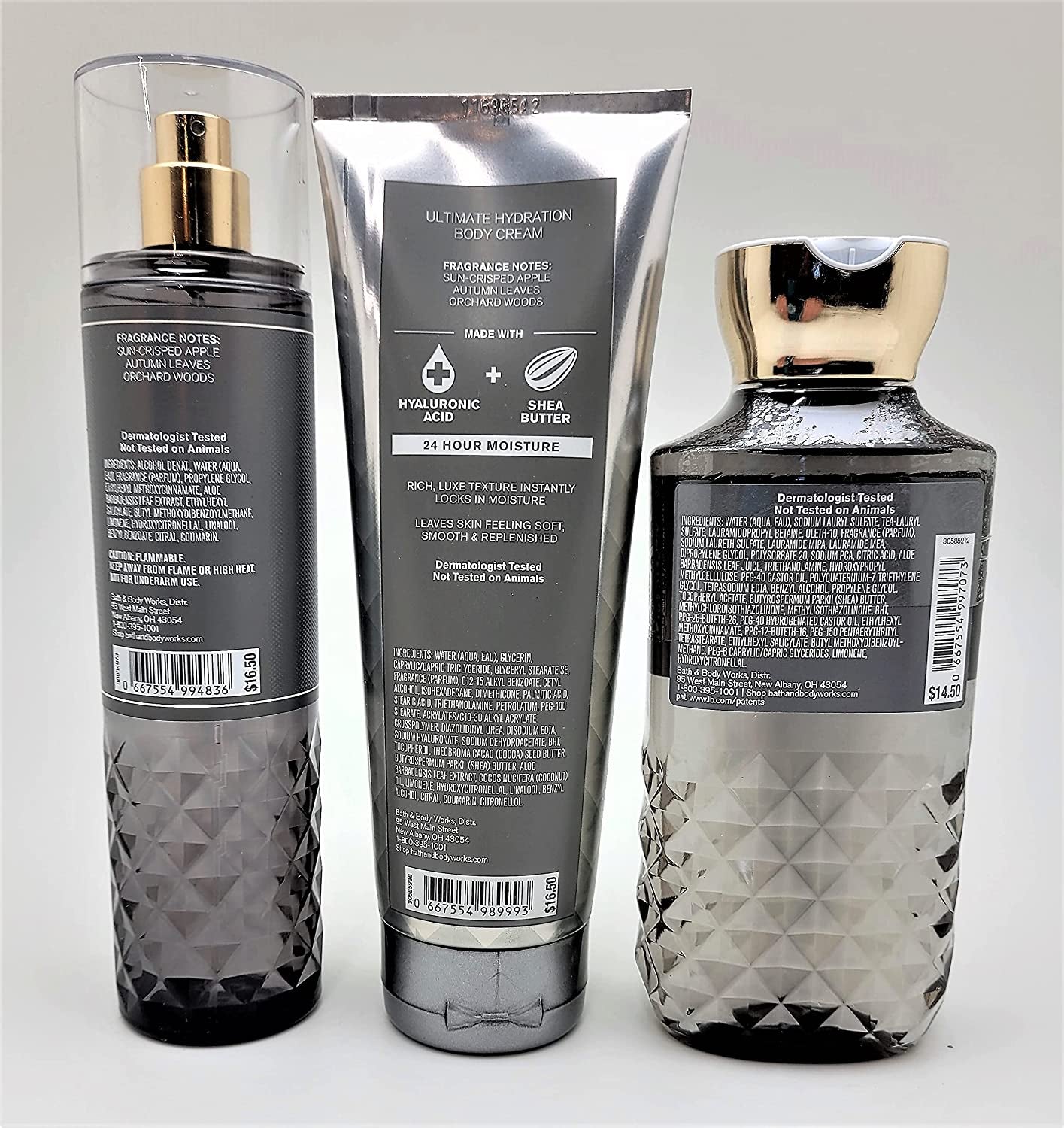 Bath & Body Works Sweater Weather 3 Pc Bundle - Fine Fragrance Mist, Ultimate Hydration Body Cream and Shower Gel Health & Beauty > Personal Care > Cosmetics > Bath & Body Bath & Body Works   