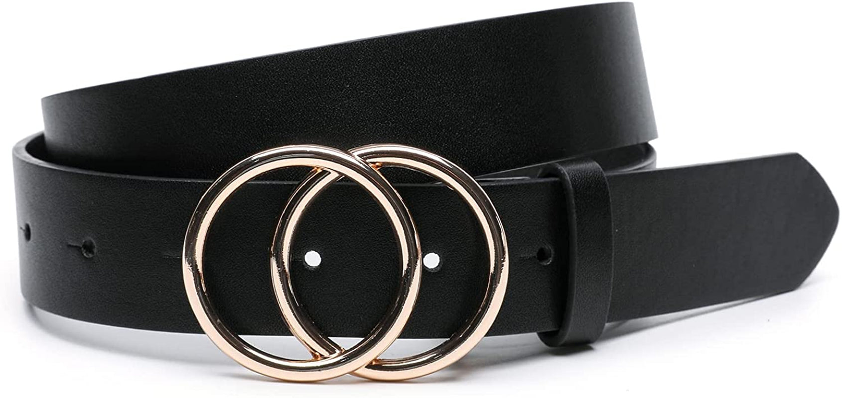 IFENDEI Women'S Faux Leather Belt for Jeans Dress Waist Belts Apparel & Accessories > Clothing Accessories > Belts IFENDEI   