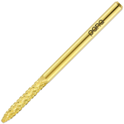 Premium PANA 3/32" Cuticle Clean Nail Carbide Bit for Professional, Nail Salon, Nail Trimmer, under Nail Cleaner, Electric Drill Machine, Manicure Tools (Silver-Snake Head, Fine) Health & Beauty > Personal Care > Cosmetics > Cosmetic Tools > Nail Tools PANA Gold-UNC Medium 