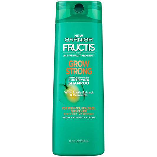 Garnier Hair Care Fructis Grow Strong Shampoo, 12.5 Fluid Ounce Health & Beauty > Personal Care > Hair Care Garnier   