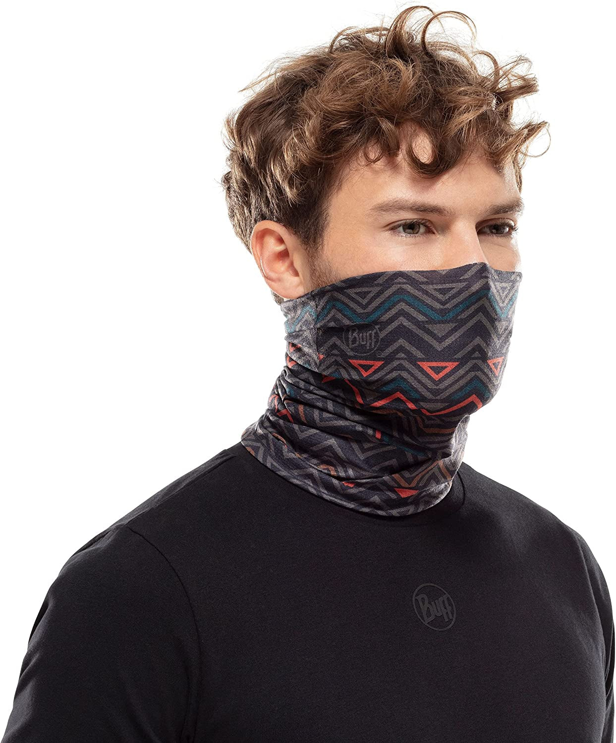 BUFF Coolnet Uv+ Multifunctional Headwear and Face Mask, Bright Pattern Design Apparel & Accessories > Clothing Accessories > Headwear BUFF   