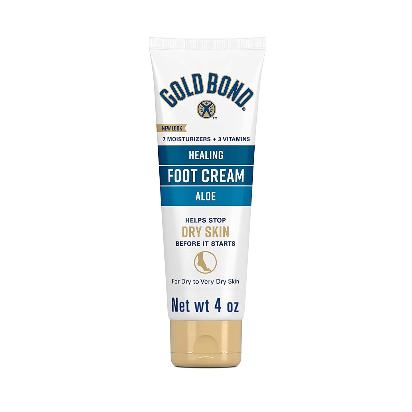 Gold Bond Ultimate Healing Foot Cream with Aloe, Heals Dry, Rough Heels, 4 Oz. (Pack of 4). Health & Beauty > Personal Care > Foot Care Gold Bond Healing 4 Ounce (Pack of 4) 