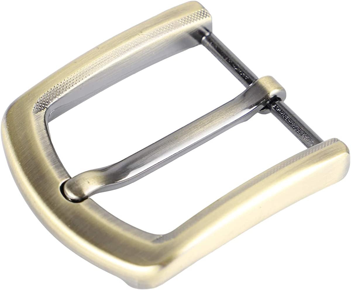 Mcfanbe 1.5 Inches (38-40 Mm) Belt Buckle Single Prong Square Replacement Buckle for Men Women Belt Apparel & Accessories > Clothing Accessories > Belt Buckles McFanBe Bronze01  