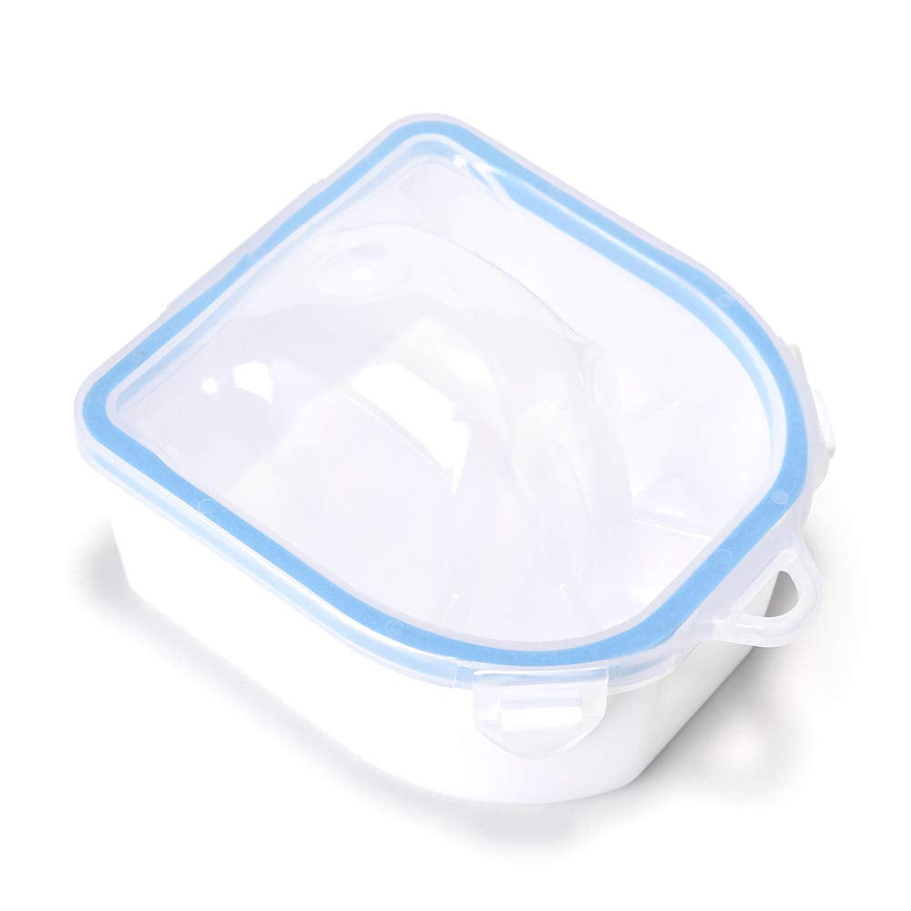 Rolabling 2 PCS Soaking Soak Bowl Nail Art Polish Remove Wash Soaker Tray Manicure Spa Tool Health & Beauty > Personal Care > Cosmetics > Cosmetic Tools > Nail Tools Rolabling   