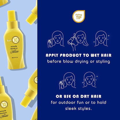 It'S a 10 Haircare Miracle Leave-In for Blondes, 4 Fl. Oz. Health & Beauty > Personal Care > Hair Care It's a 10   