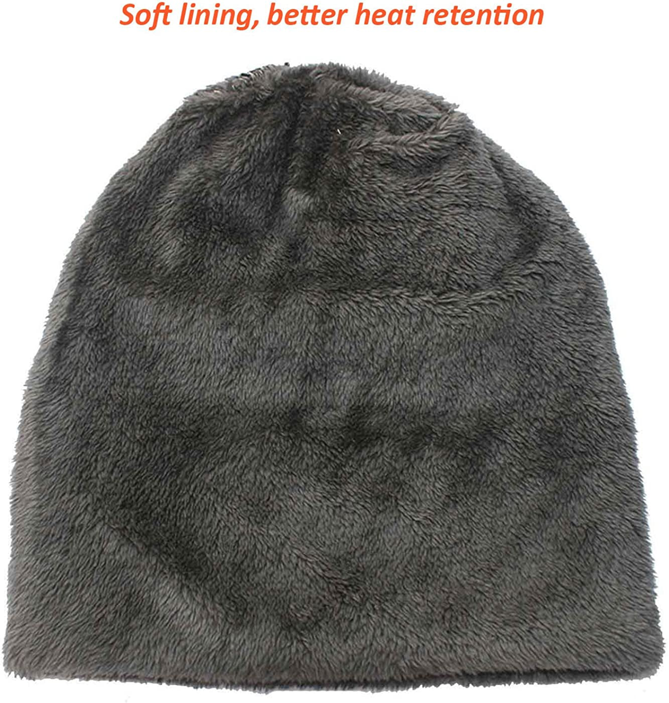 HINDAWI Winter Slouchy Beanie Gloves for Women Knit Hats Skull Caps Touch Screen Mittens Apparel & Accessories > Clothing Accessories > Gloves & Mittens HINDAWI   