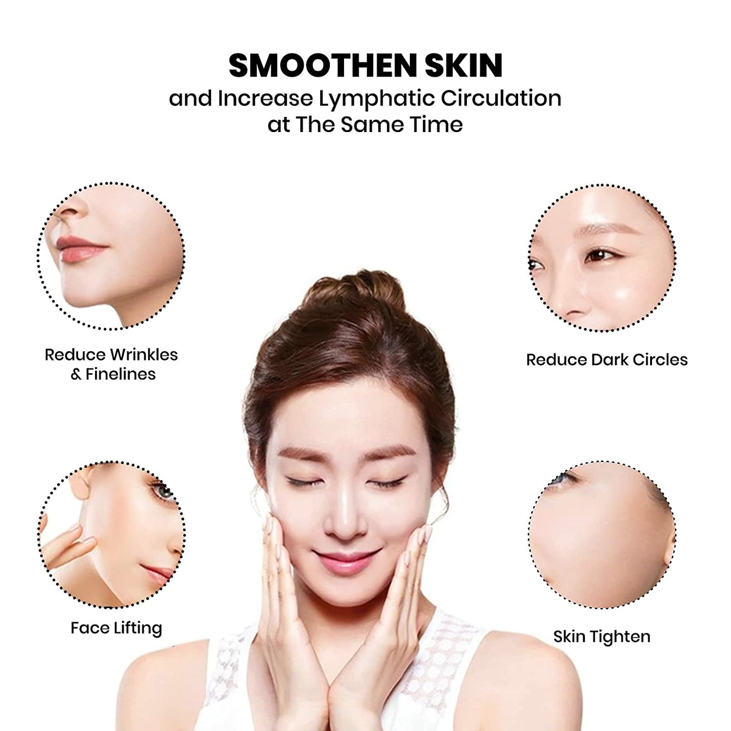 Jade Roller & Gua Sha Facial Skin Care Tools - Self Care Gifts for Women Beauty Face Roller Massager Skincare Guasha Health & Beauty > Personal Care > Cosmetics > Cosmetic Tools > Skin Care Tools ROSELYNBOUTIQUE   