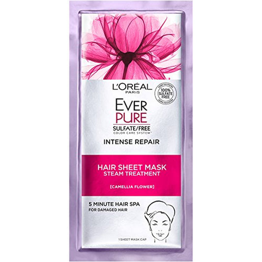 L'Oréal Paris Hair Care Everpure Intense Repair Hair Sheet Mask Health & Beauty > Personal Care > Hair Care L'Oreal Paris Treatment  