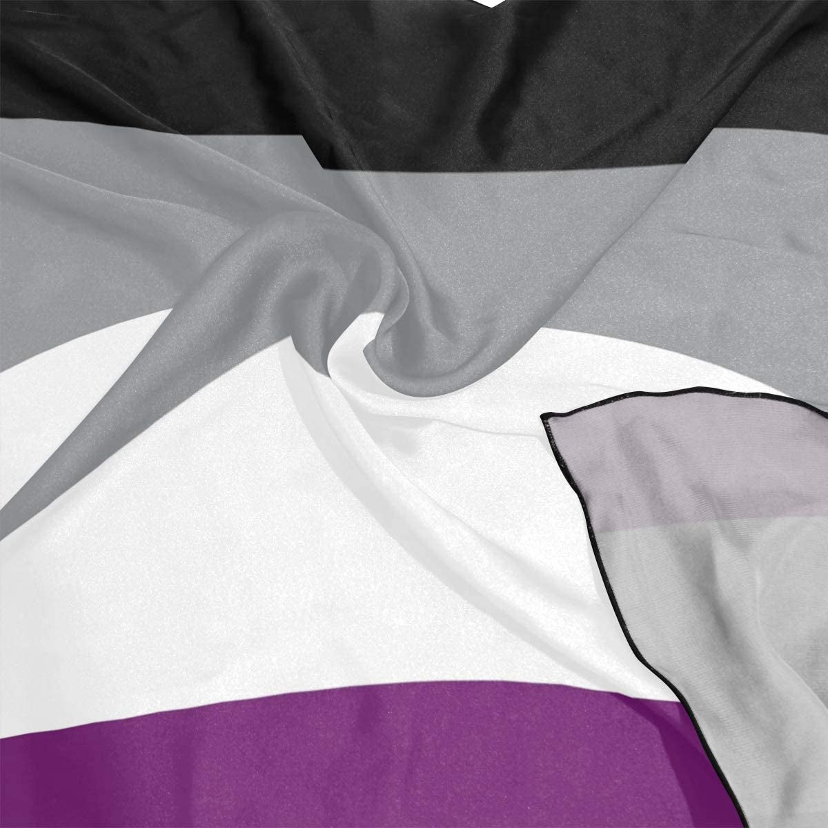 Unisex Asexual Pride Flag Bandana Head and Neck Tie Scarf Headband Apparel & Accessories > Clothing Accessories > Bandanas & Headties BaLin   