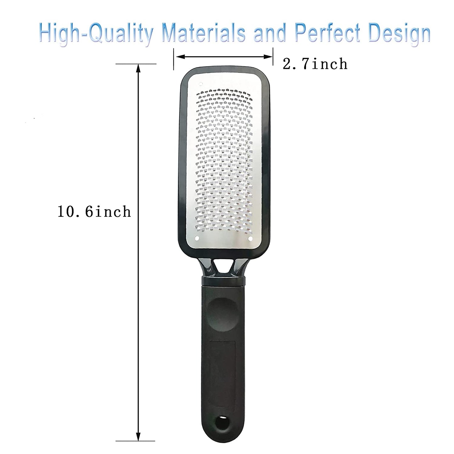 Colossal Foot Scraper Foot File Callus Remover and Foot Rasp by Bodfppc,Professional Stainless Steel Foot Care Pedicure Tool for Dry and Wet Feet,Exfoliating, Removing Calluses and Dead Skin Health & Beauty > Personal Care > Foot Care BODFPPC   