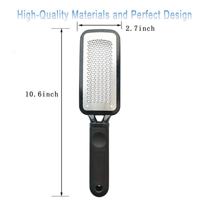 Colossal Foot Scraper Foot File Callus Remover and Foot Rasp by Bodfppc,Professional Stainless Steel Foot Care Pedicure Tool for Dry and Wet Feet,Exfoliating, Removing Calluses and Dead Skin Health & Beauty > Personal Care > Foot Care BODFPPC   