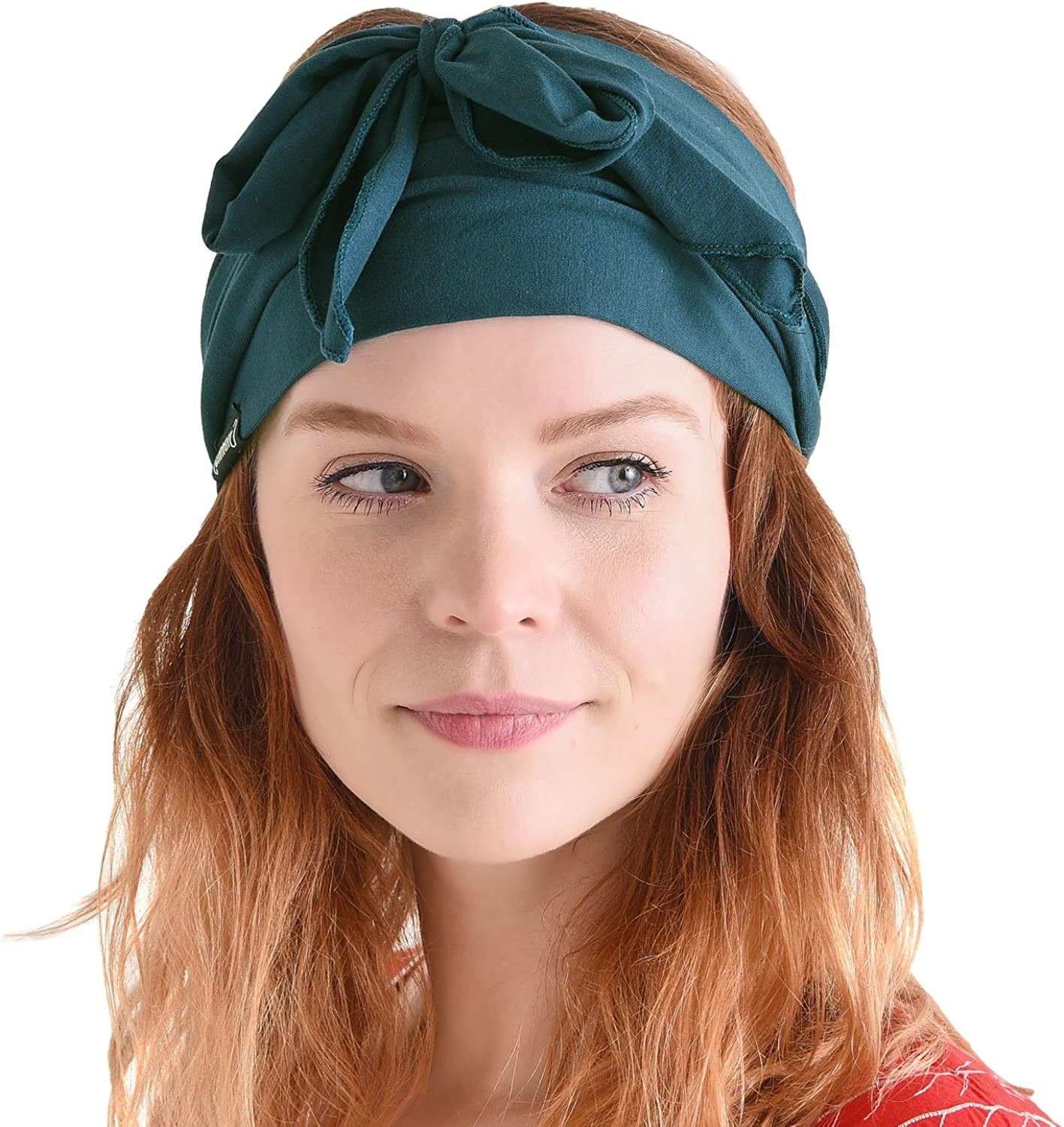 CHARM Japanese Headband Pirate Bandana - Men Ninja Head Wrap Women Hair Band Apparel & Accessories > Clothing Accessories > Bandanas & Headties Casualbox Blue Green  