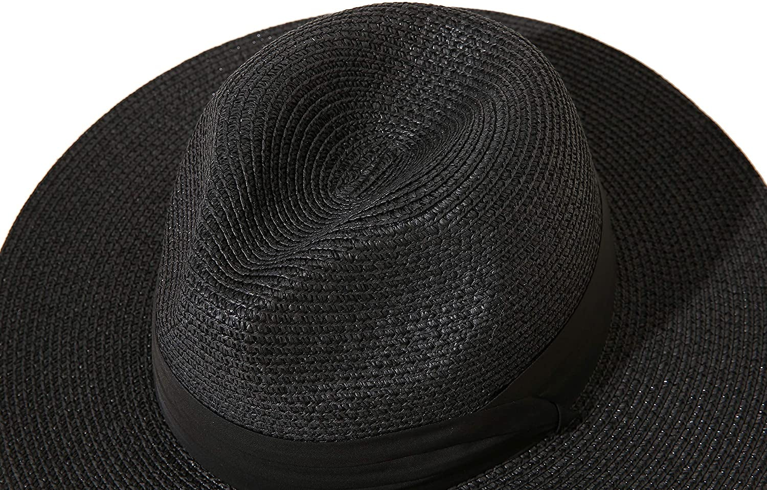 JOYEBUY Womens UPF50 Foldable Summer Straw Hat Wide Brim Fedora Sun Beach Hat Apparel & Accessories > Clothing Accessories > Hats JOYEBUY   