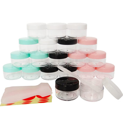 Greatforu 50Pcs Cosmetic Spatula for Face Cream Stick Plastic Frosted Tip Spoon Disposable Makeup Tool for Easy Mixing, Sampling, Waxing DIY Beauty Tools, 3.2'' X 0.6'', Clear, Pink, Purple Health & Beauty > Personal Care > Cosmetics > Cosmetic Tools > Skin Care Tools GreatforU 20pcs 15ml Multi-colored 2  