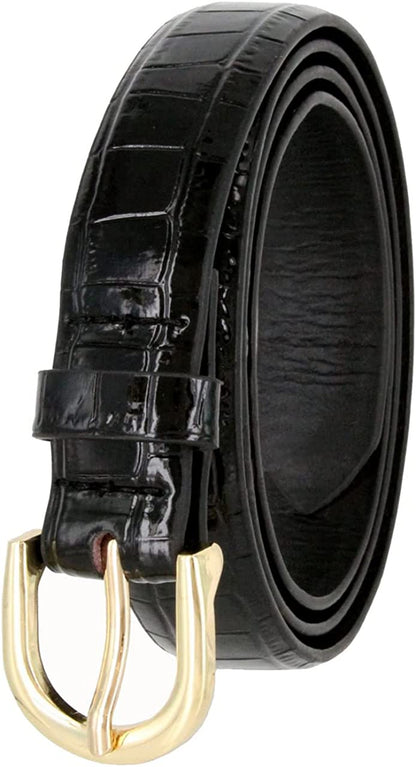 Women'S Dress Belt Casual Fashion Waist Skinny Belt 1"(25Mm) Wide, Multi-Style Options Apparel & Accessories > Clothing Accessories > Belts Belts.com   