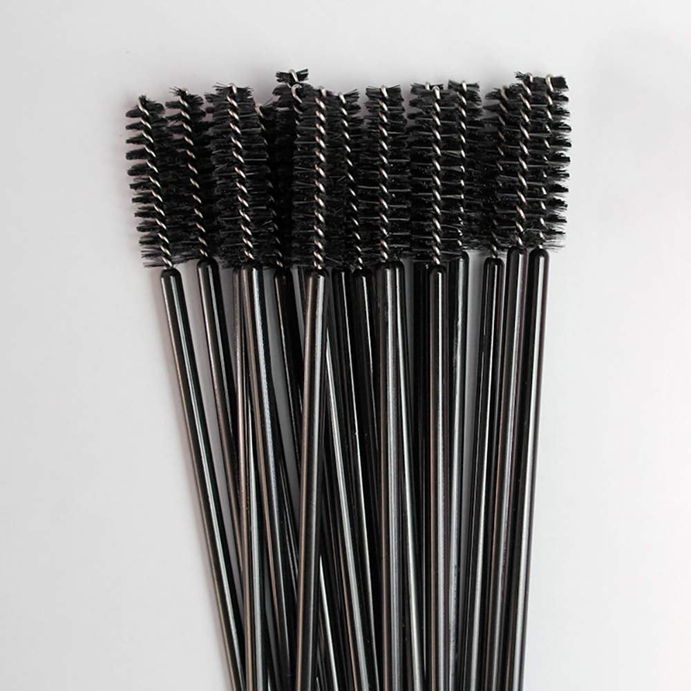 Eyelash Spoolie Brushes 100PCS Mascara Wands Eyebrow Brush Cleaner Applicator Makeup-Tools False Eyelashes Extension (100PCS BLACK BRUSHES) Health & Beauty > Personal Care > Cosmetics > Cosmetic Tools > Makeup Tools Generic   