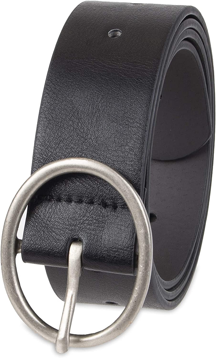 Essentials Women'S Casual Skinny Jean Belt with Single Prong Buckle Apparel & Accessories > Clothing Accessories > Belts KYLIE MAX Black Casual Medium 