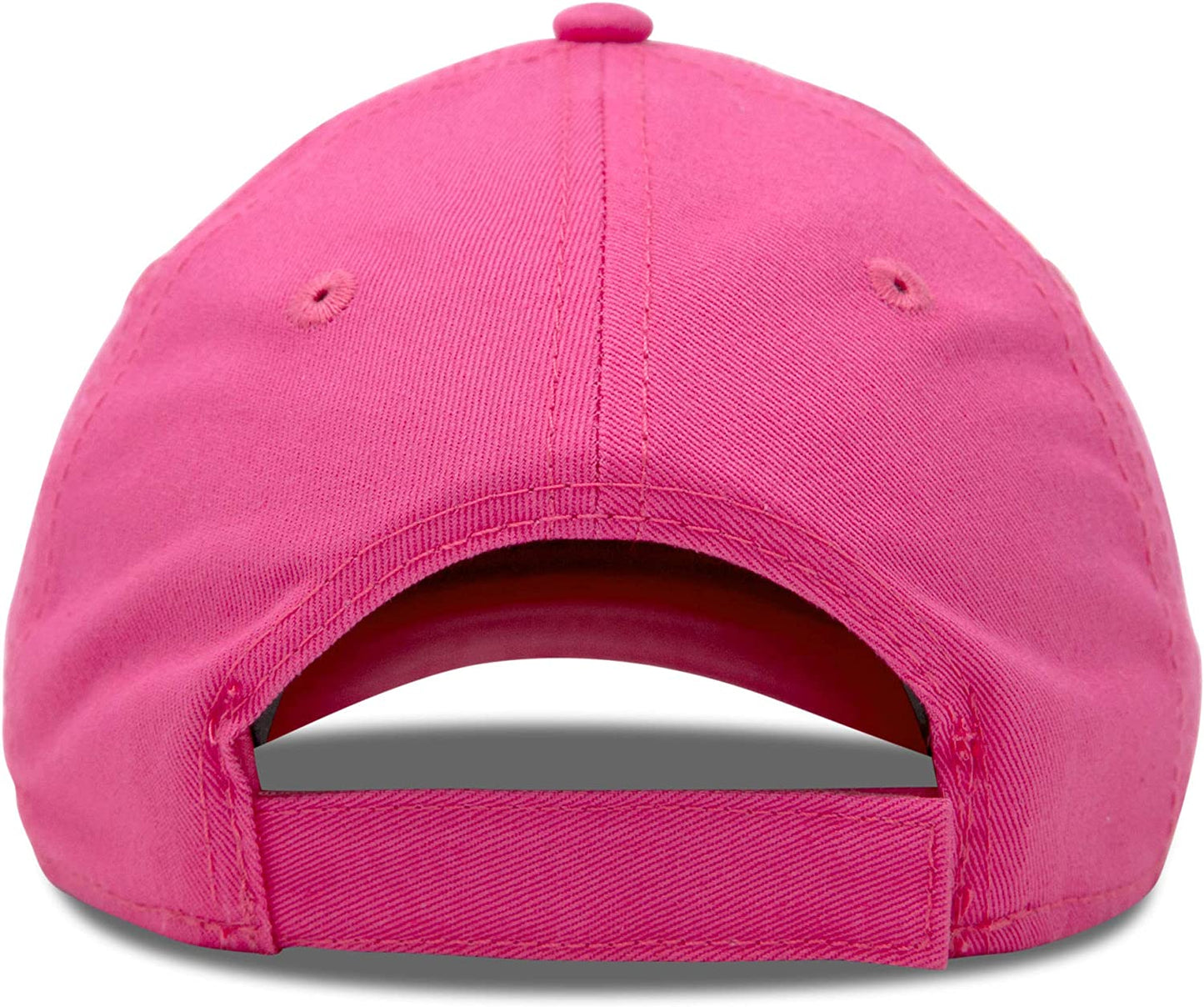 DALIX Womens Cap Adjustable Hat 100% Cotton Black White Gold Lavender Blue Pink Lime Green Hot Pink Apparel & Accessories > Clothing Accessories > Hats DALIX   