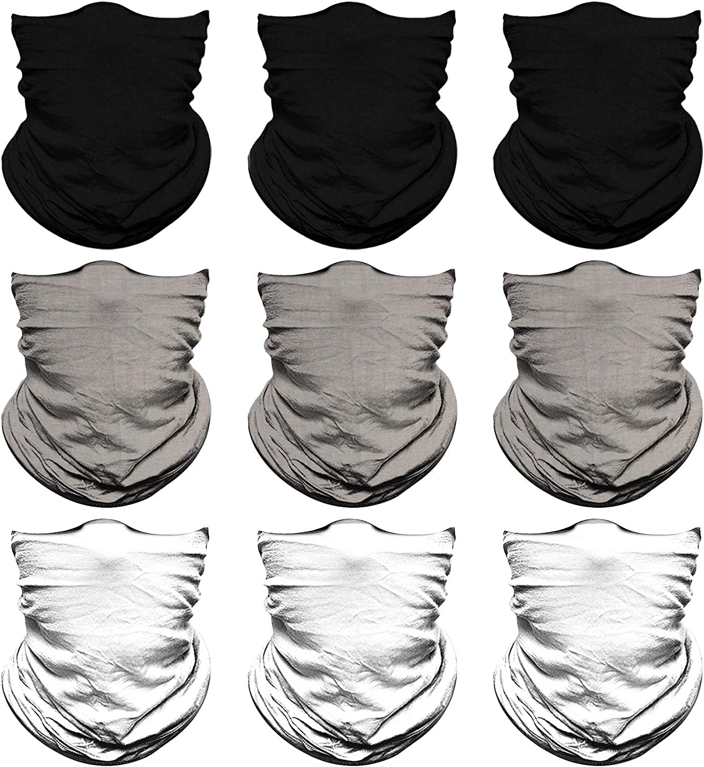 Headwear, Head Wrap, Neck Gaiter, Headband, Fishing Mask, Magic Scarf Face Bandana Mask Neck Tube Balaclava for Sport Apparel & Accessories > Clothing Accessories > Headwear NEXTOUR B-solid Color-2  