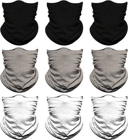 Headwear, Head Wrap, Neck Gaiter, Headband, Fishing Mask, Magic Scarf Face Bandana Mask Neck Tube Balaclava for Sport Apparel & Accessories > Clothing Accessories > Headwear NEXTOUR B-solid Color-2  