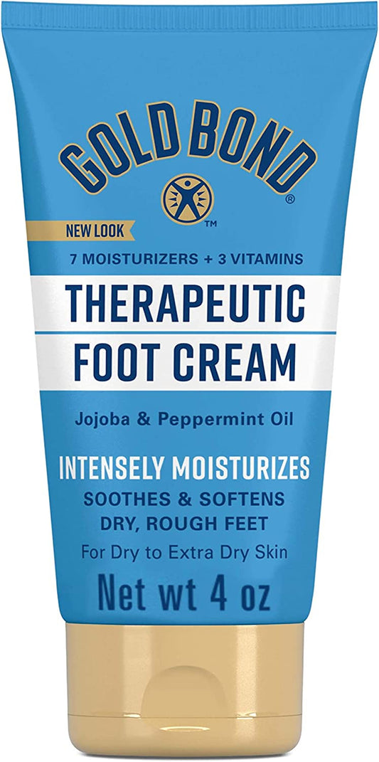 Gold Bond Therapeutic Foot Cream, Triple Action Relief for Dry Skin, 4 Ounce (Pack of 3) Health & Beauty > Personal Care > Foot Care Gold Bond   
