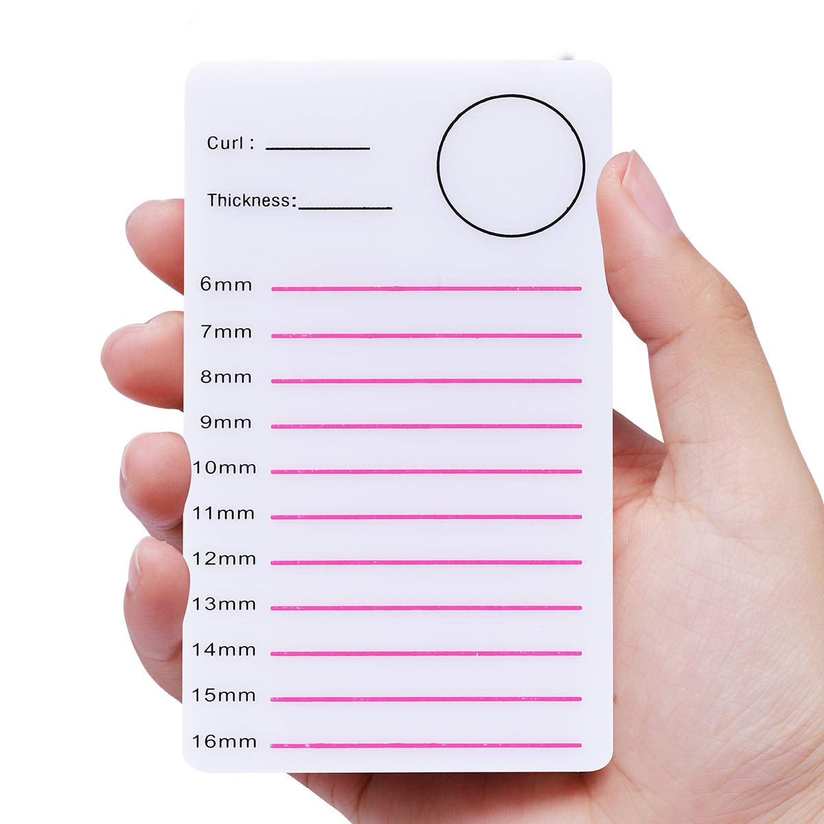 Eyelash Extension Supplies Acrylic Lashes-Holder Pad Eye Individual Lashes Makeup Tools Palette 1Pcs Lash Extension Glue Pallet Holder Card Professional Salon Use by GEMERRY Health & Beauty > Personal Care > Cosmetics > Cosmetic Tools > Makeup Tools GEMERRY   