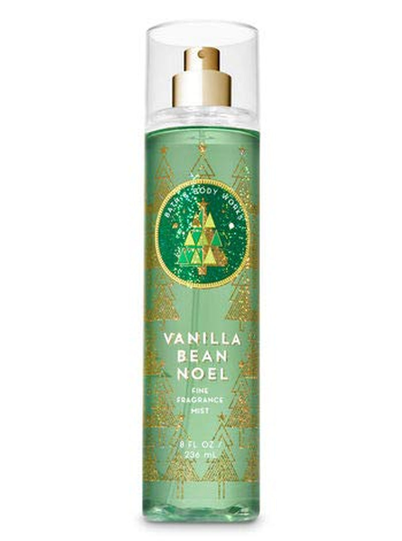 Bath and Body Works Vanilla Bean Noel Shower Gel, Body Lotion, Fine Fragrance Mist Daily Trio Gift Set 2018 Health & Beauty > Personal Care > Cosmetics > Bath & Body Bath & Body Works   