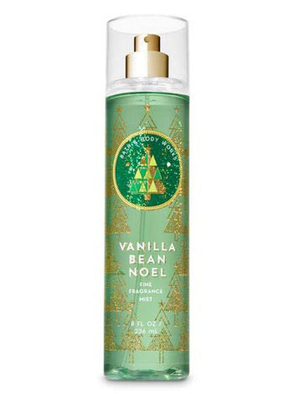 Bath and Body Works Vanilla Bean Noel Shower Gel, Body Lotion, Fine Fragrance Mist Daily Trio Gift Set 2018 Health & Beauty > Personal Care > Cosmetics > Bath & Body Bath & Body Works   