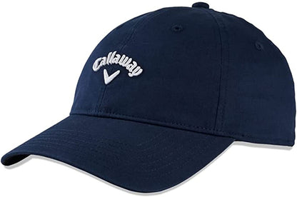 Callaway Golf 2022 Heritage Twill Adjustable Hat Apparel & Accessories > Clothing Accessories > Hats Callaway Navy/White One Size 