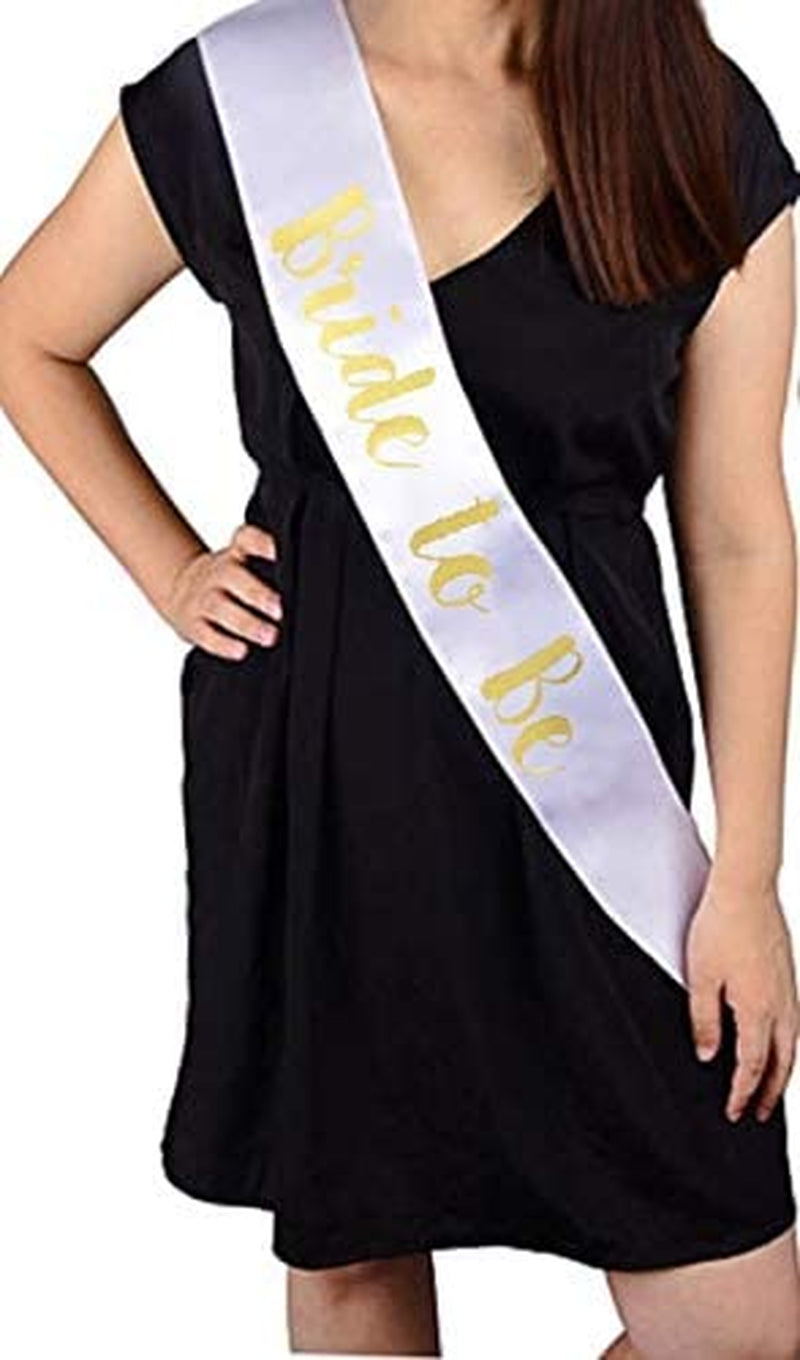 GEMICH Bride Sash/Bridesmaid Sash(12 Pack), Team Bride Sash,Bachelorette Sash Set for Bridesmaids,Maid of Honor, Bridal Shower and Hen Party Decorations, Favors,Accessories and Supplies, to Be Bride Apparel & Accessories > Clothing Accessories > Sashes Gem   