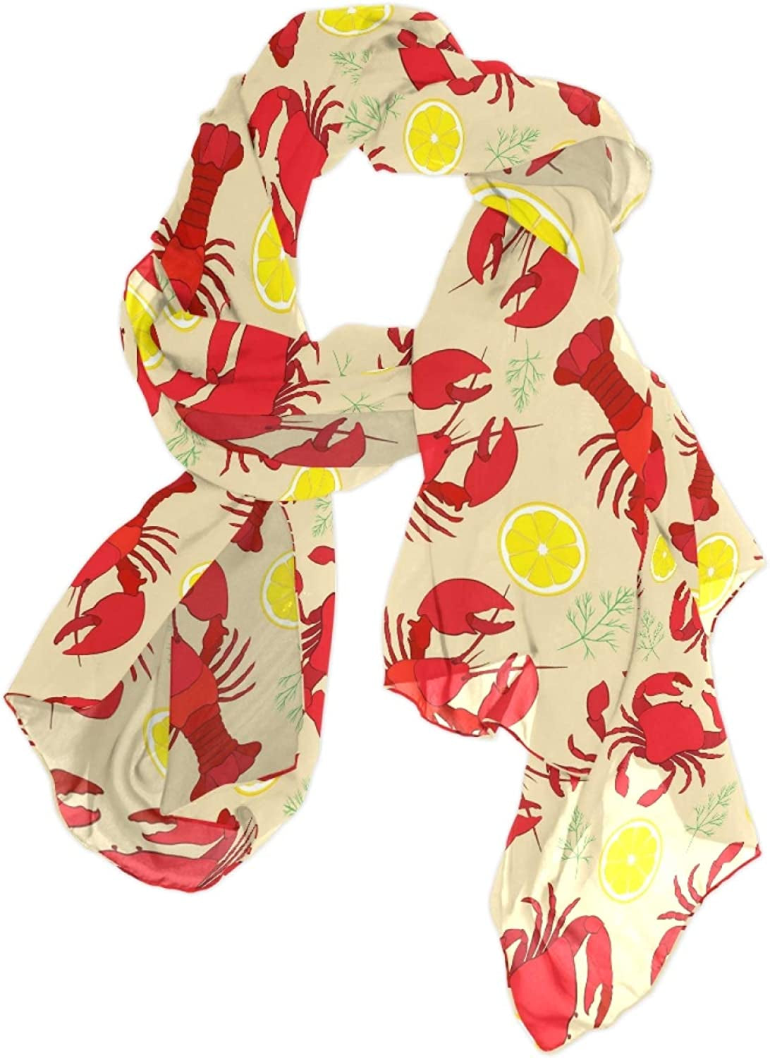 Women Long Silk Scarf, Satin Shawl Chiffon Large Stole Headscarf Sunscreen Wrap Apparel & Accessories > Clothing Accessories > Scarves & Shawls Oyihfvs Multi 5  