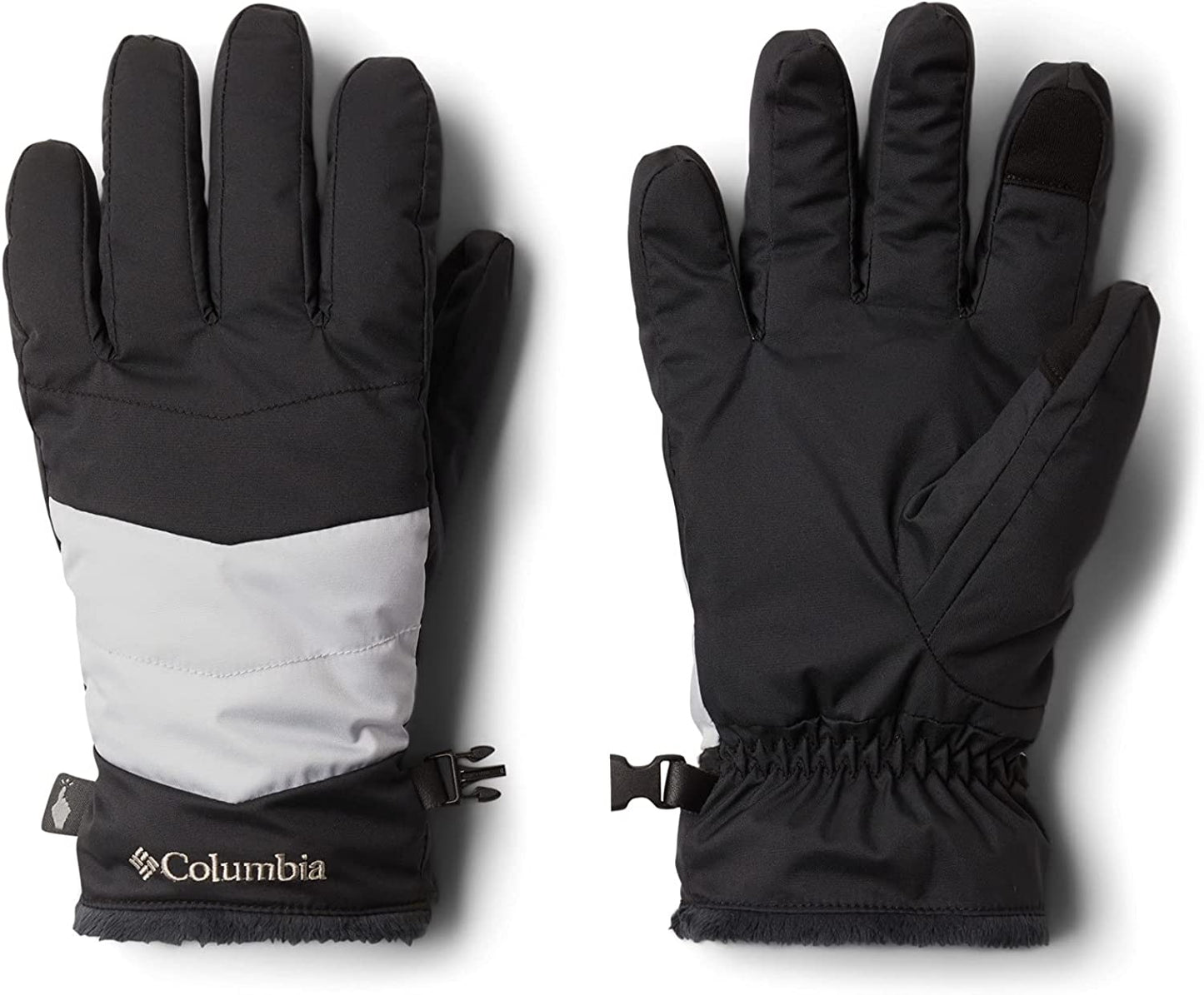 Columbia Womens Mabel Mountain™ Insulated Glove Apparel & Accessories > Clothing Accessories > Gloves & Mittens Columbia Black/Cirrus Grey/Black Large 