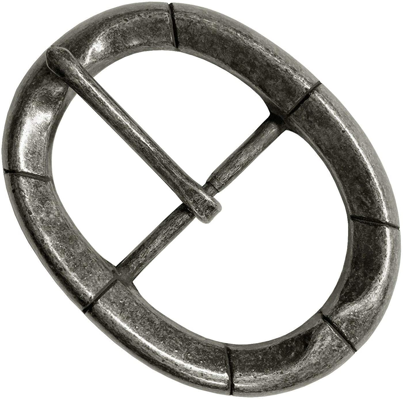 Replacement Belt Buckle Fits 1-1/2"(38Mm) Wide Belt Strap - Multi-Style Options Apparel & Accessories > Clothing Accessories > Belt Buckles Belts.com 30 / Cx-09_antique Silver  