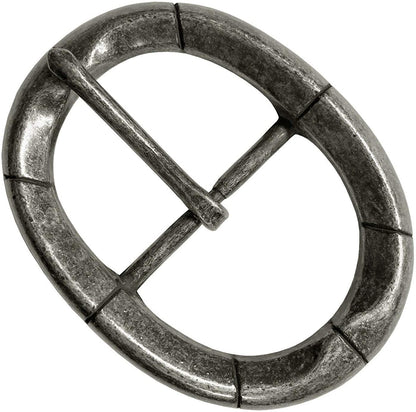Replacement Belt Buckle Fits 1-1/2"(38Mm) Wide Belt Strap - Multi-Style Options Apparel & Accessories > Clothing Accessories > Belt Buckles Belts.com 30 / Cx-09_antique Silver  