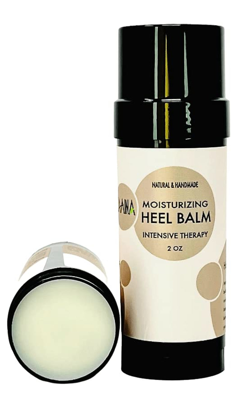 Heel Balm Stick 100% Natural, Miracle Foot Cream for Fast Relief, Intensive Moisturizing Foot Care Therapy Heel Balm for Dry, Cracked Heels, Feet, Elbow, Knees, Pedicures, Natural Foot Care 2 Ounce by ZAAINA Health & Beauty > Personal Care > Foot Care Zaaina 2 Ounce (Pack of 1)  