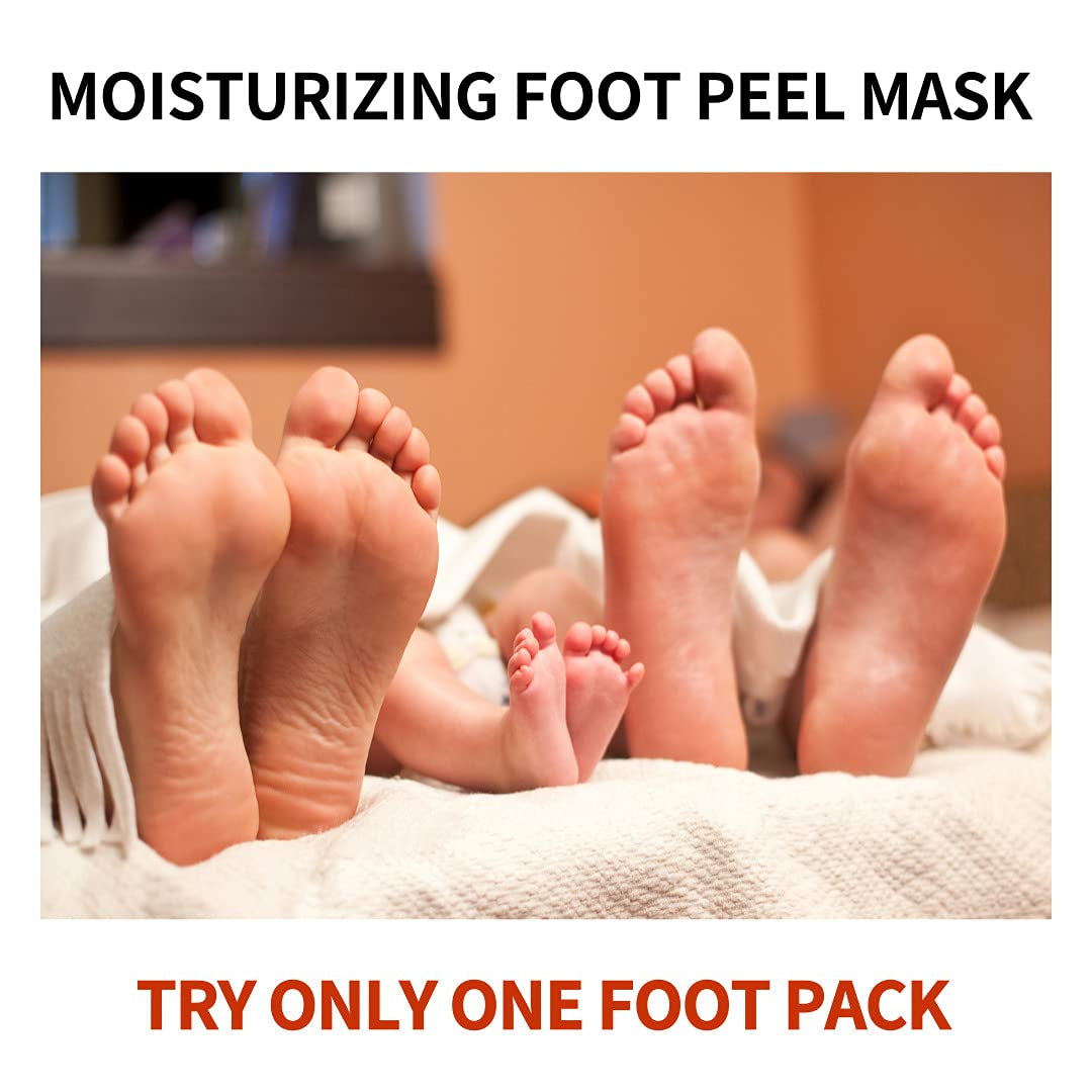 RUBELLI MOISTURIZING FOOT PEEL MASK : [1PACK] Callus Remover for Soft Foot Only 20Minutes, Nourishes Your Feet and Dried Heels Health & Beauty > Personal Care > Foot Care RuBelli   