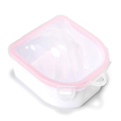 Rolabling 2 PCS Soaking Soak Bowl Nail Art Polish Remove Wash Soaker Tray Manicure Spa Tool Health & Beauty > Personal Care > Cosmetics > Cosmetic Tools > Nail Tools Rolabling   