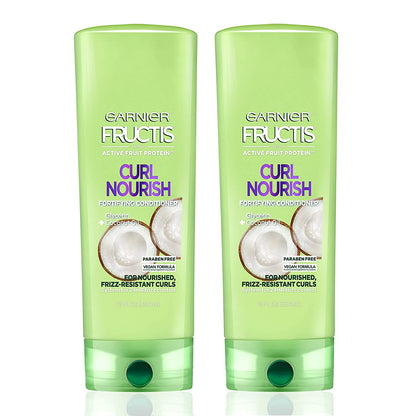 Garnier Hair Care Fructis Triple Nutrition Curl Nourish Conditioner, 12 Fluid Ounce (Packaging May Vary), 3 Count Health & Beauty > Personal Care > Hair Care Garnier Triple Nutrition Curl Nourish 12 Fl Oz (Pack of 2) 